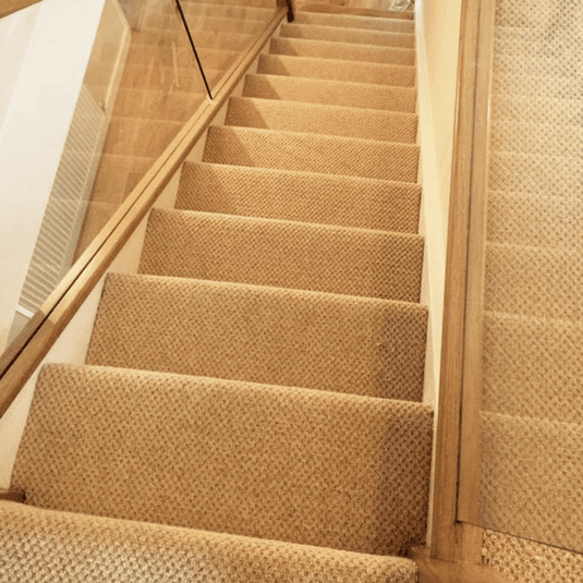 carpet on stairs